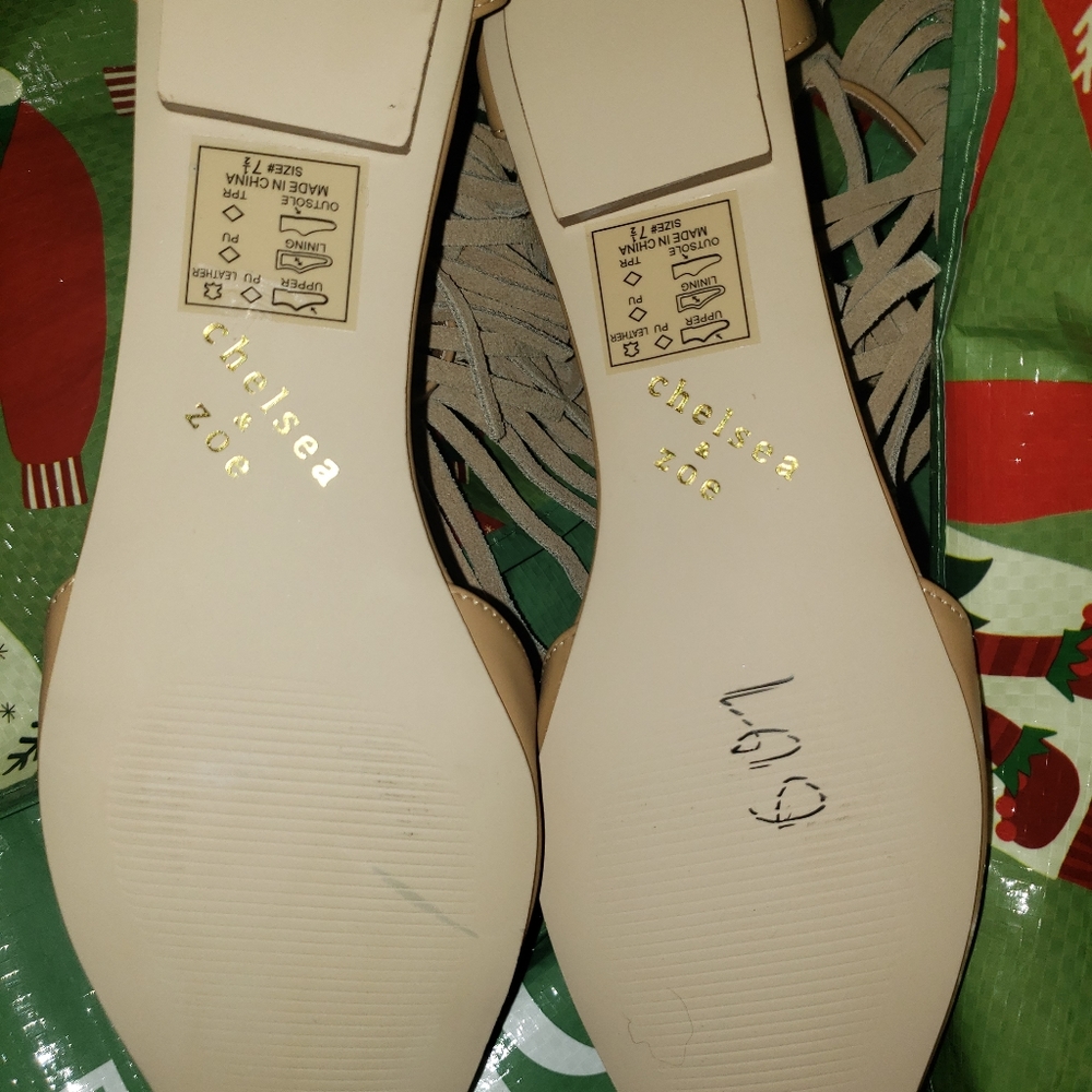 Chelsea & Zoe Women's Fringe Espadilla Size 7.5 - Picture 5 of 5